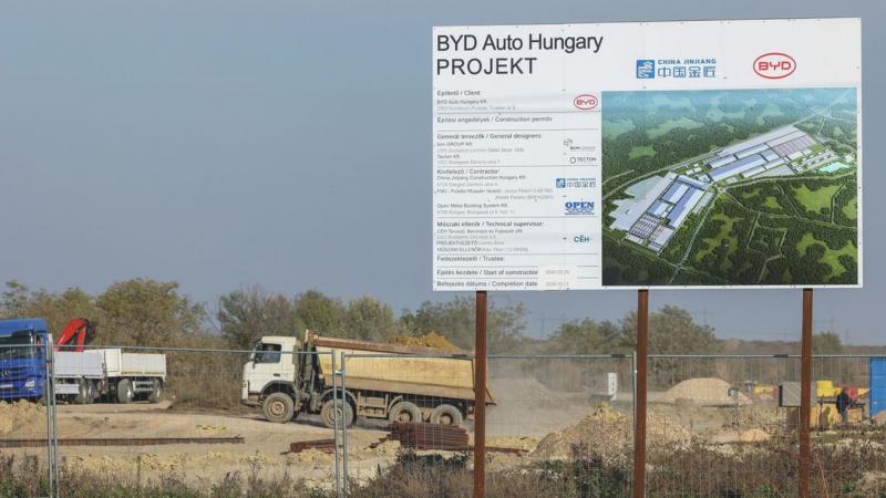 Az űrből is jól szemléltethető, miként alakítja át Szeged városát a BYD autógyár megjelenése.