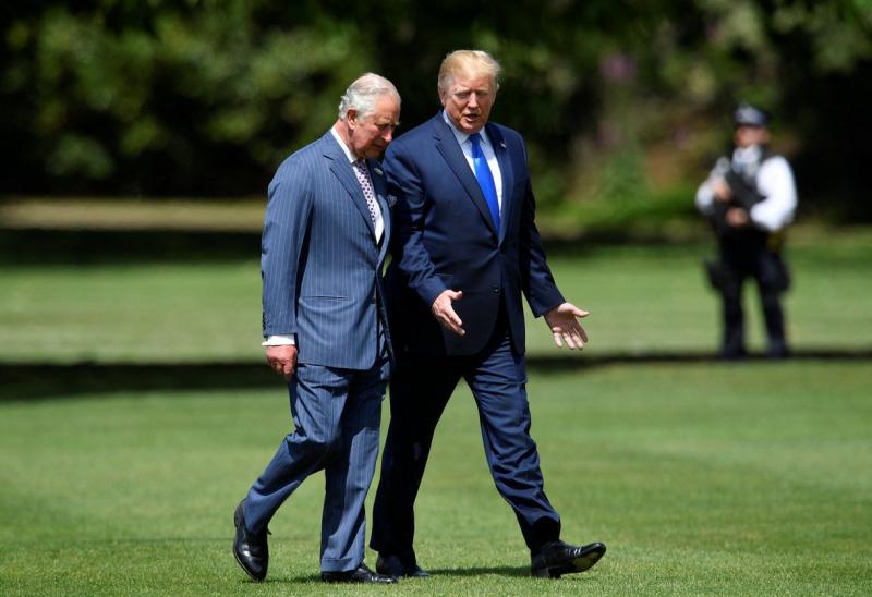 Trump elfogadta III. Károly meghívását, így a windsori kastély varázslatos falai között fogja tölteni az időt.