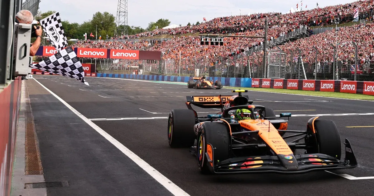 Taktikai csatározások közepette Norris elérte, hogy a McLaren megünnepelje a 200. futamgyőzelmét.