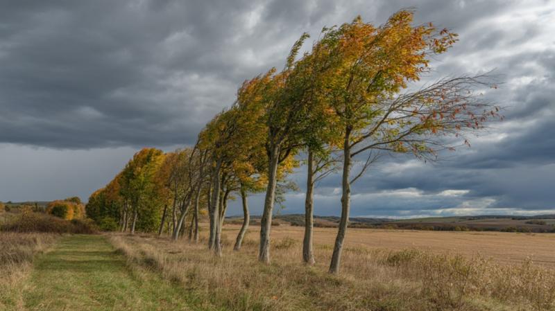 Viharos szél zúg át az ország területén – a meteorológusok figyelmeztetései már megszólaltak.